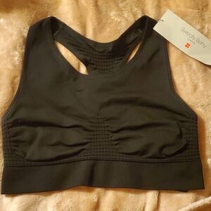 Sweaty Betty Stamina Sports Bra NWT Size XL Black